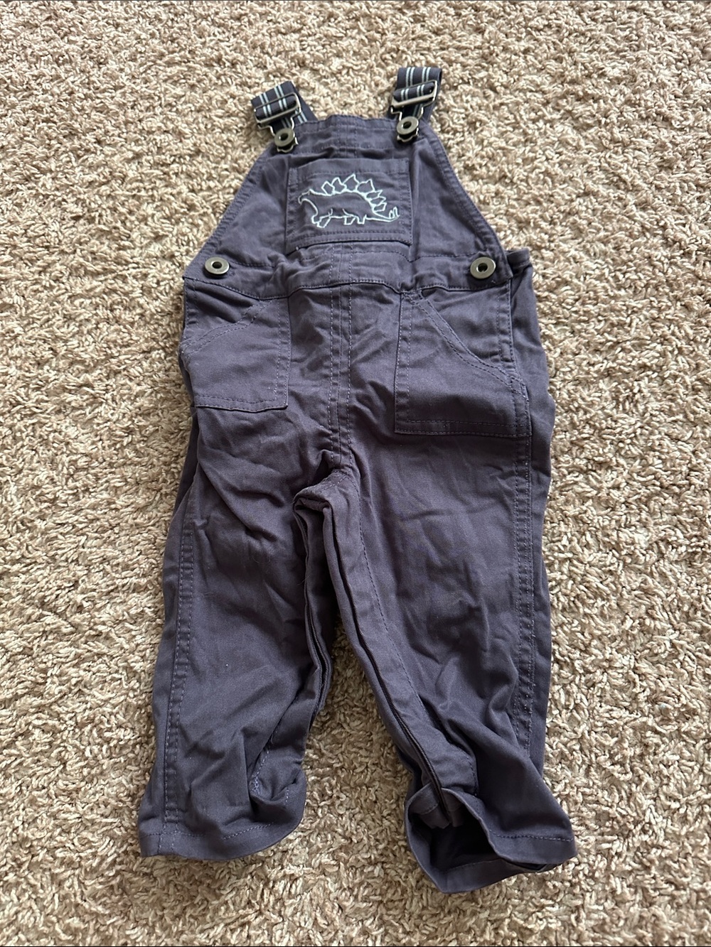 Tommy Bahama Navy Blue Toddler Dinosaur Overall